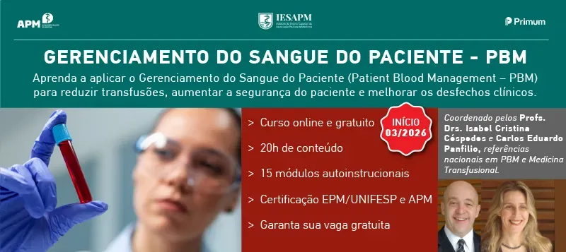 Curso de Capacitação em Gerenciamento do Sangue do Paciente (PBM)