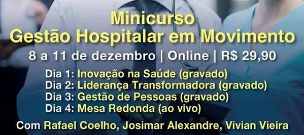Minicurso Gestão Hospitalar em Movimento (dez/2025)