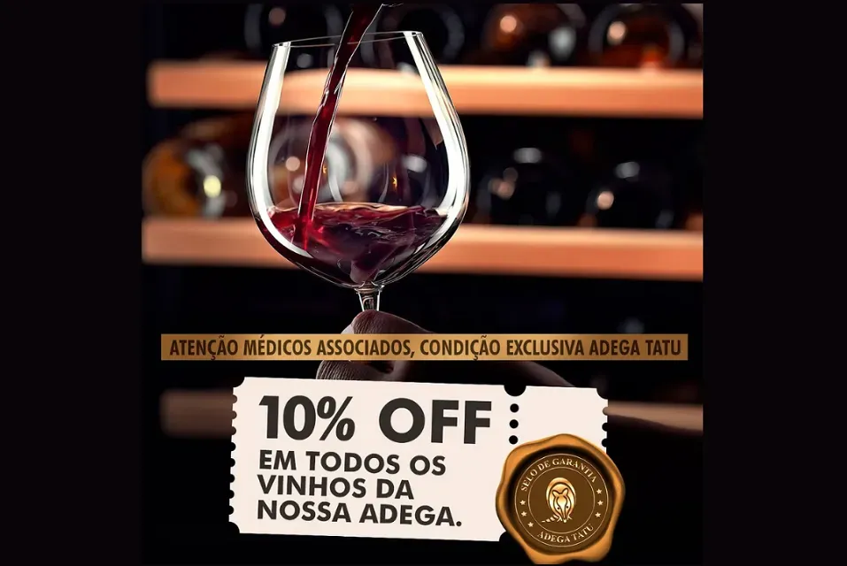 Adega presenteia associados de Americana com brinde especial