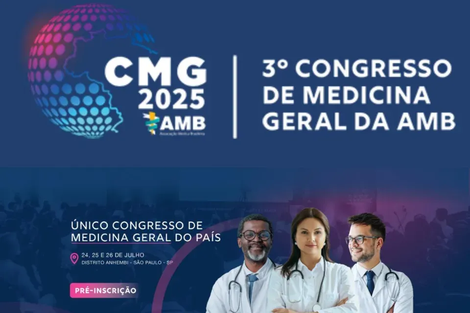 AMB promove 3º Congresso de Medicina Geral em julho