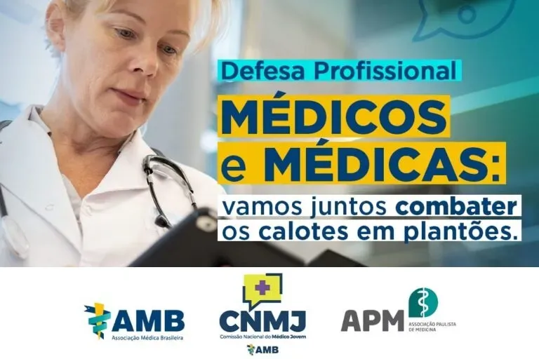 APM e AMB criam Projeto Anticalote para auxiliar classe médica