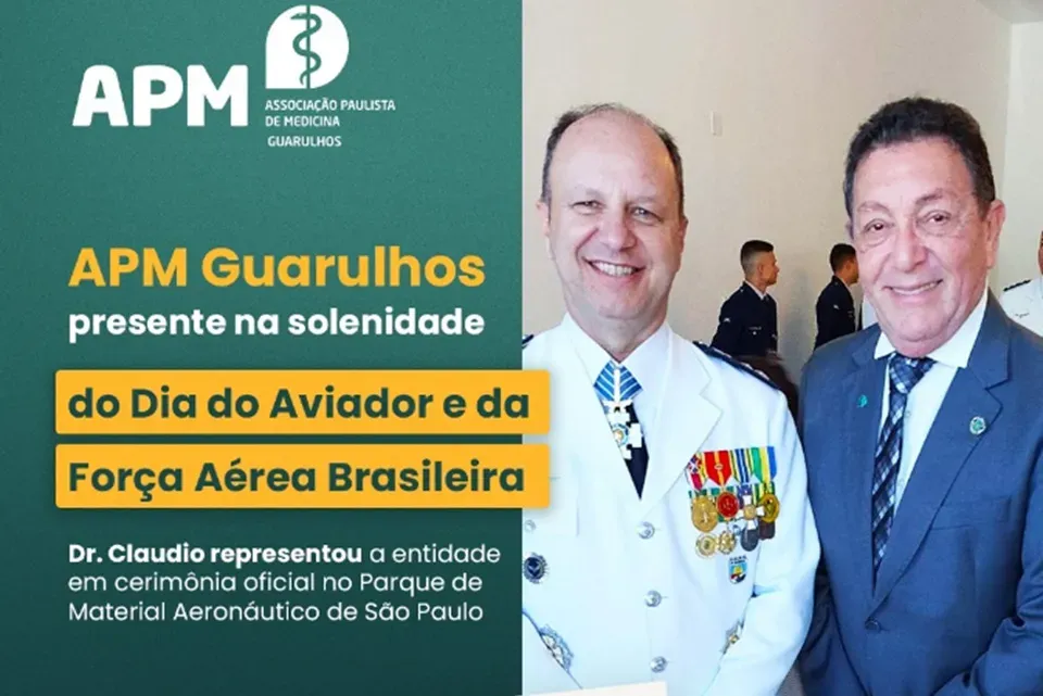 APM Guarulhos marca presença em homenagem ao Dia do Aviador e da Força Aérea Brasileira
