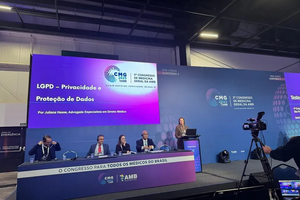 Aspectos teóricos e práticos do Direito Médico e LGPD são abordados no Congresso de Medicina Geral