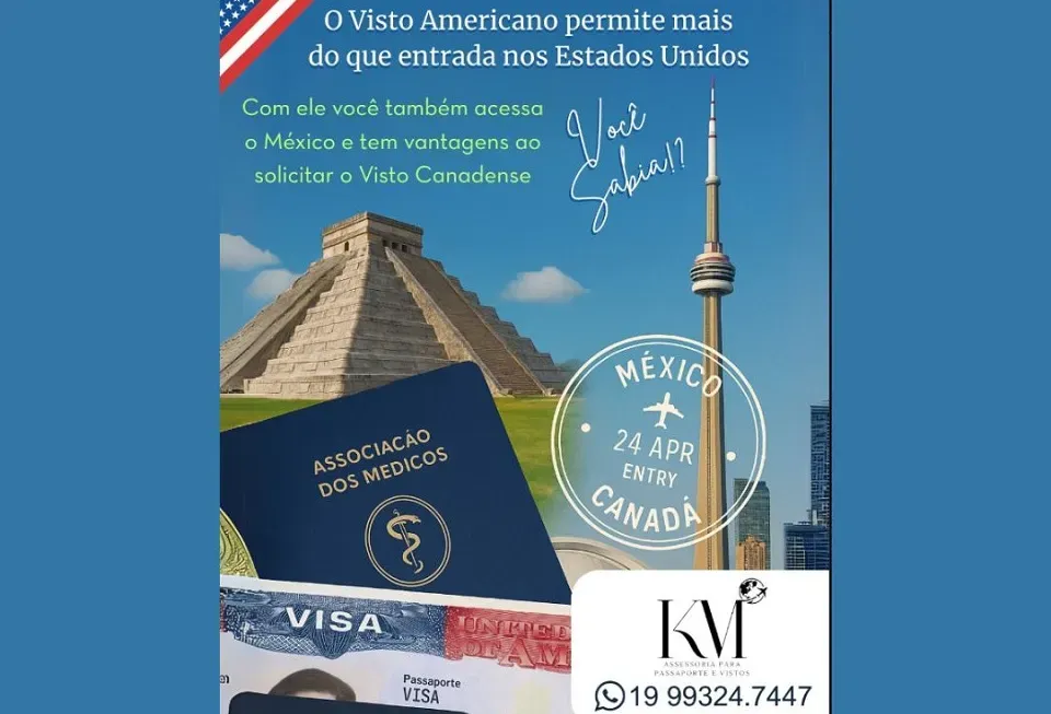 Assessoria para vistos e passaportes firma parceria com Americana
