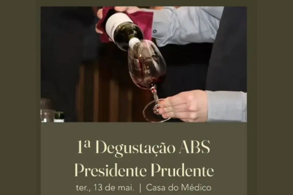 Associação Brasileira de Sommeliers promove primeira degustação em Presidente Prudente