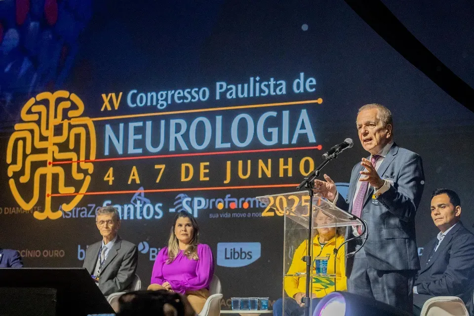 Autoridades prestigiam cerimônia de abertura do XV Congresso Paulista de Neurologia