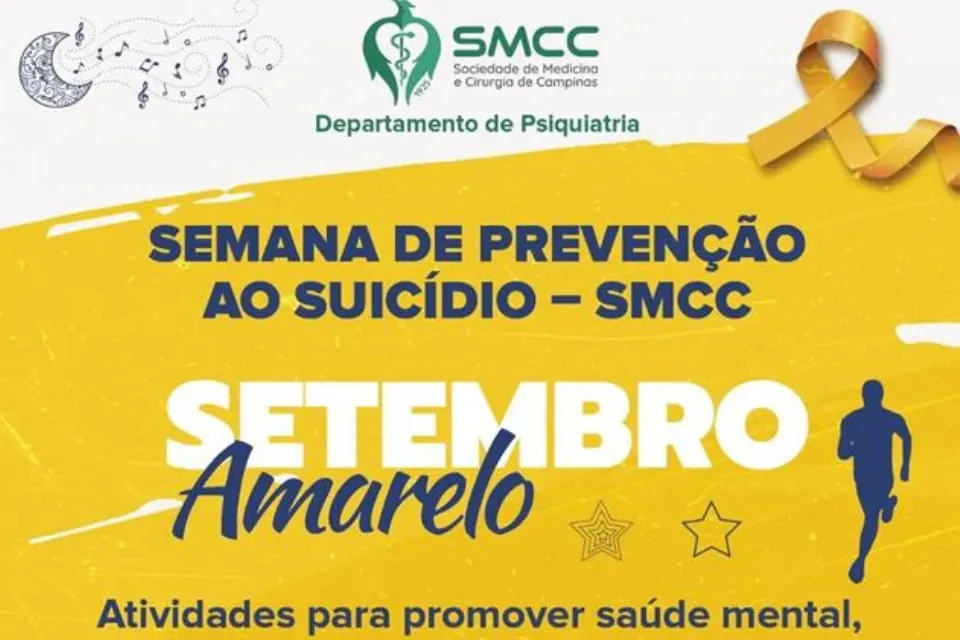 Campinas promove Semana de Prevenção e Conscientização ao Suicídio