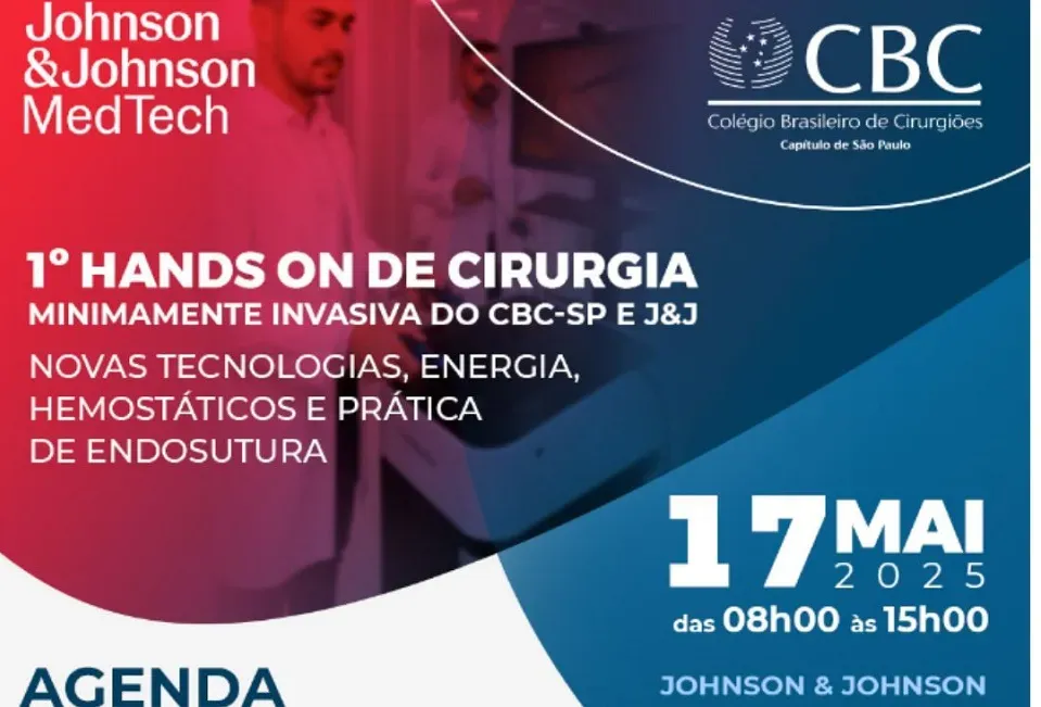 CBC-SP e J&J realizam 1º Hands On de Cirurgia