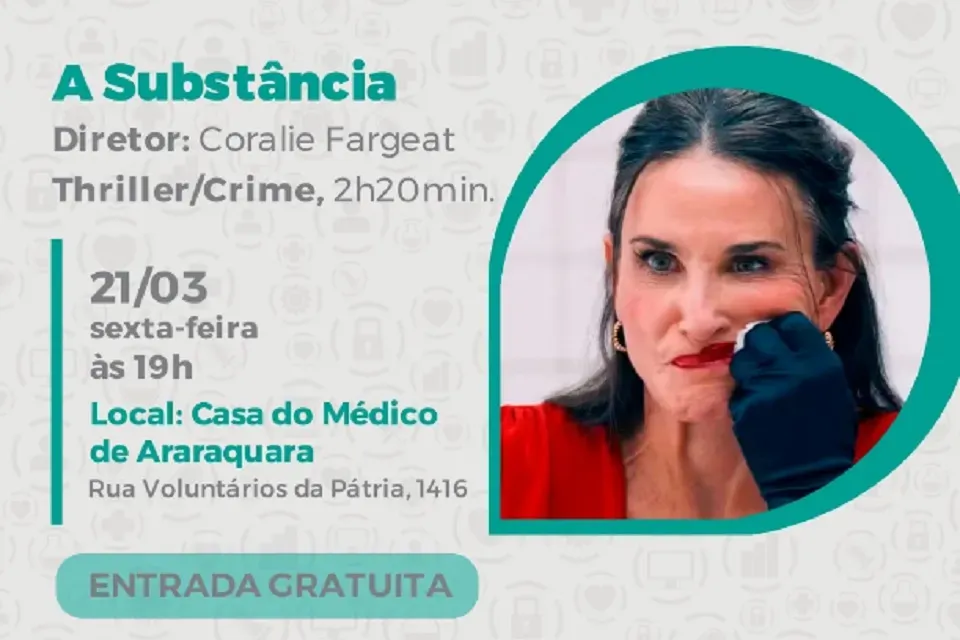 Cine Psique, de Araraquara, exibe “A Substância”