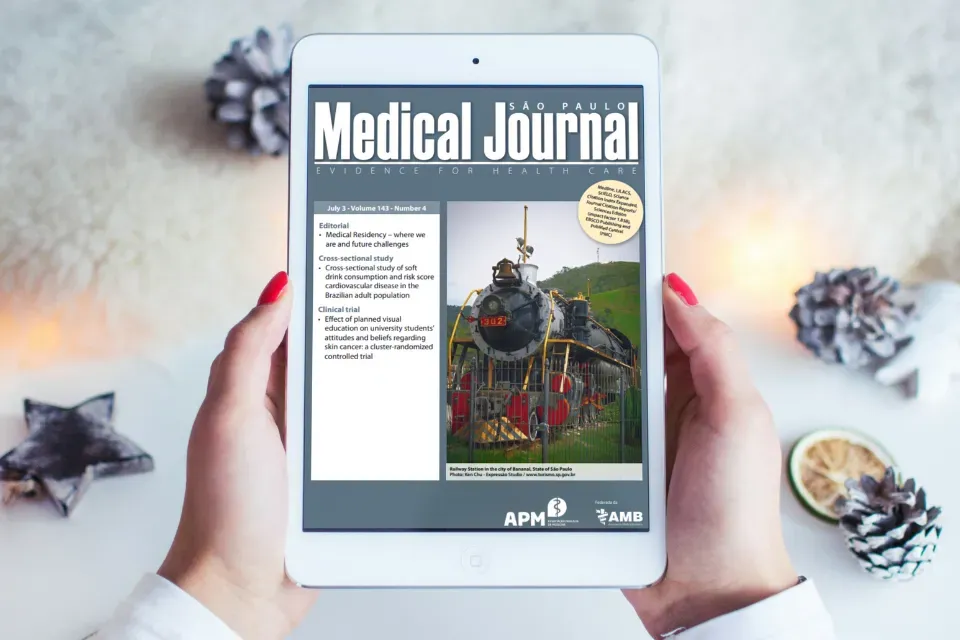 Confira a nova edição da São Paulo Medical Journal