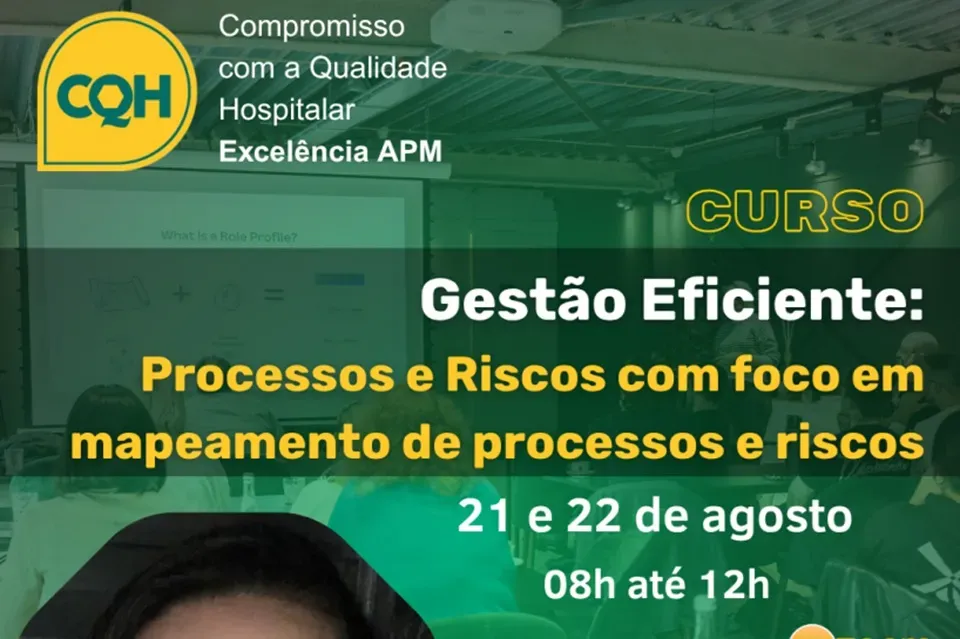 CQH sediará curso sobre Gestão Eficiente em agosto