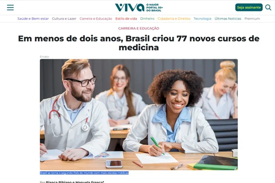Escolas médicas: APM participa de matéria do Broadcast do Estadão