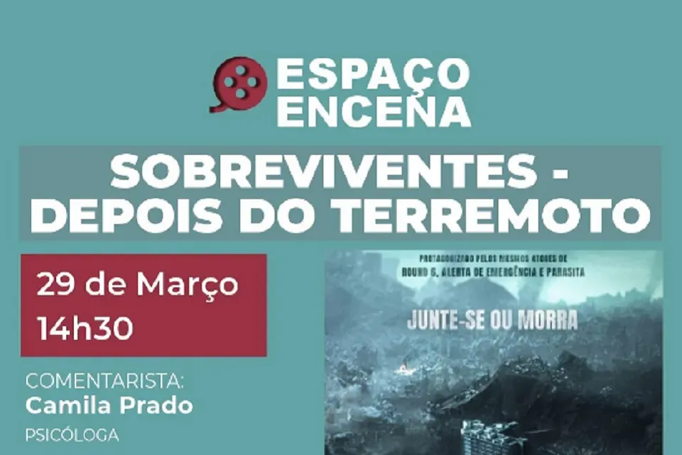 Espaço Encena, de Mogi Mirim, exibe “Sobreviventes – Depois do Terremoto”