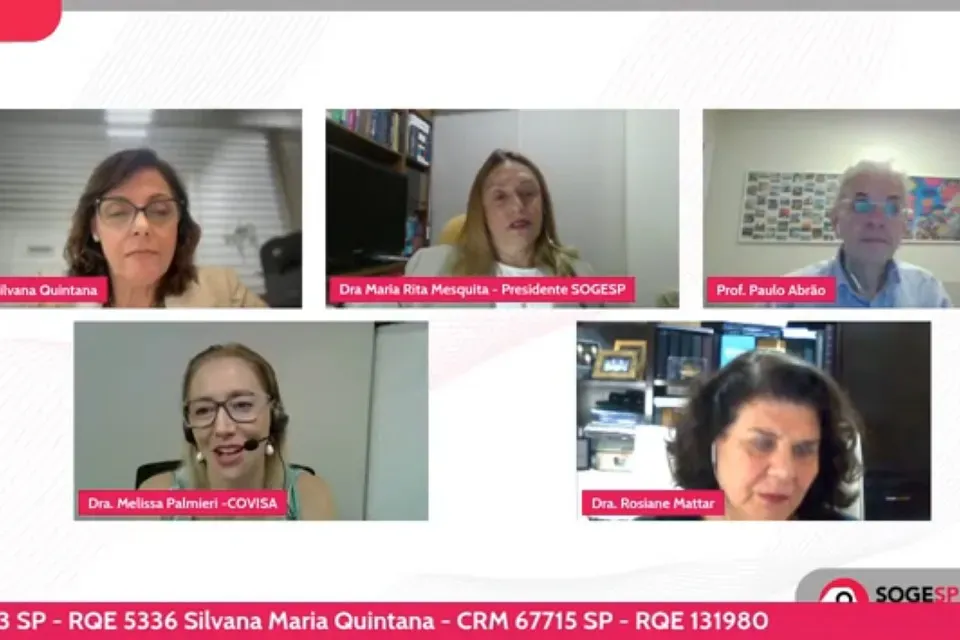 Live da Sogesp sobre coqueluche tem participação de médicas da APM