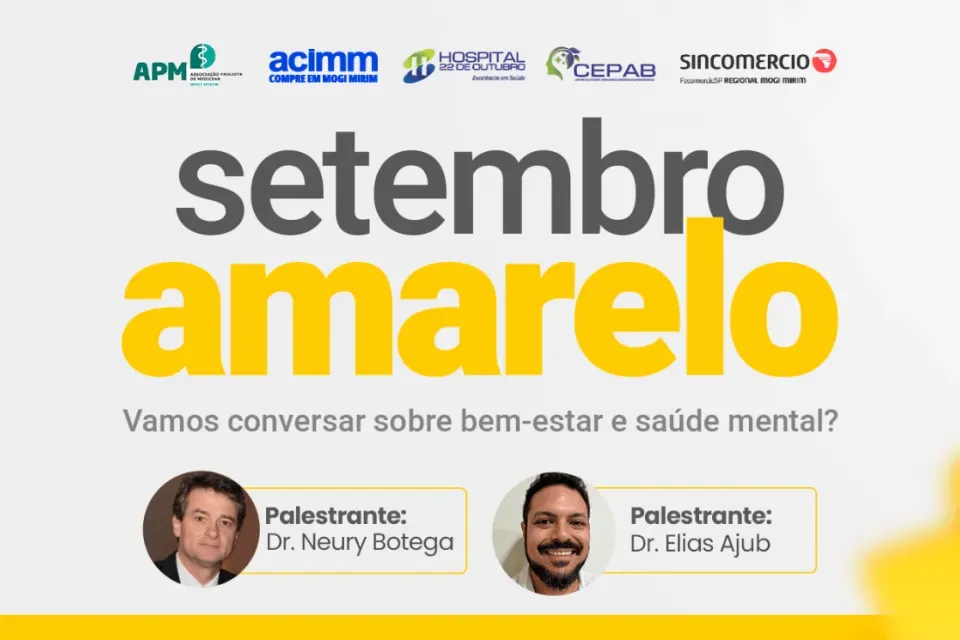 Mogi Mirim promove palestra em prol do Setembro Amarelo