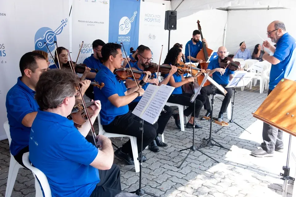 Música nos Hospitais se apresenta no Hospital Santa Marcelina