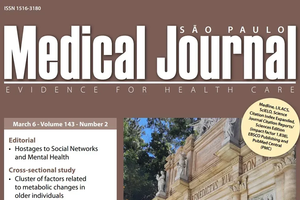 Nova edição da São Paulo Medical Journal está publicada, leia já
