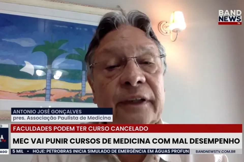 Presidente da APM concede entrevista à BandNews TV