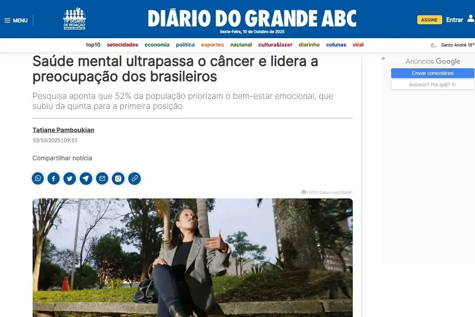 Presidente da APM São Caetano fala sobre saúde física e mental