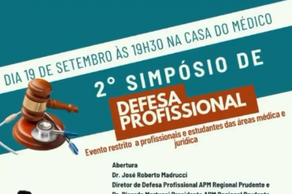 Presidente Prudente sedia o 2° Simpósio de Defesa Profissional