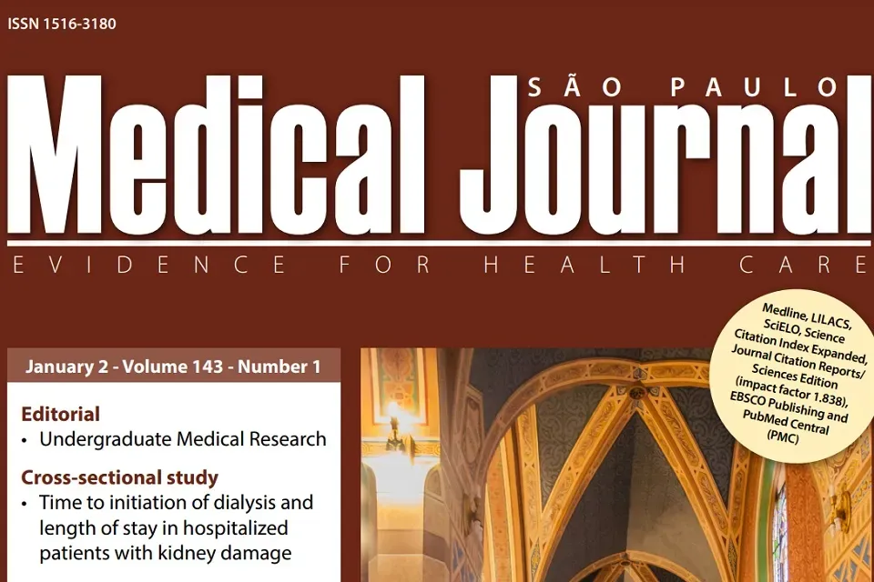 Primeira edição de 2025 da São Paulo Medical Journal está disponível