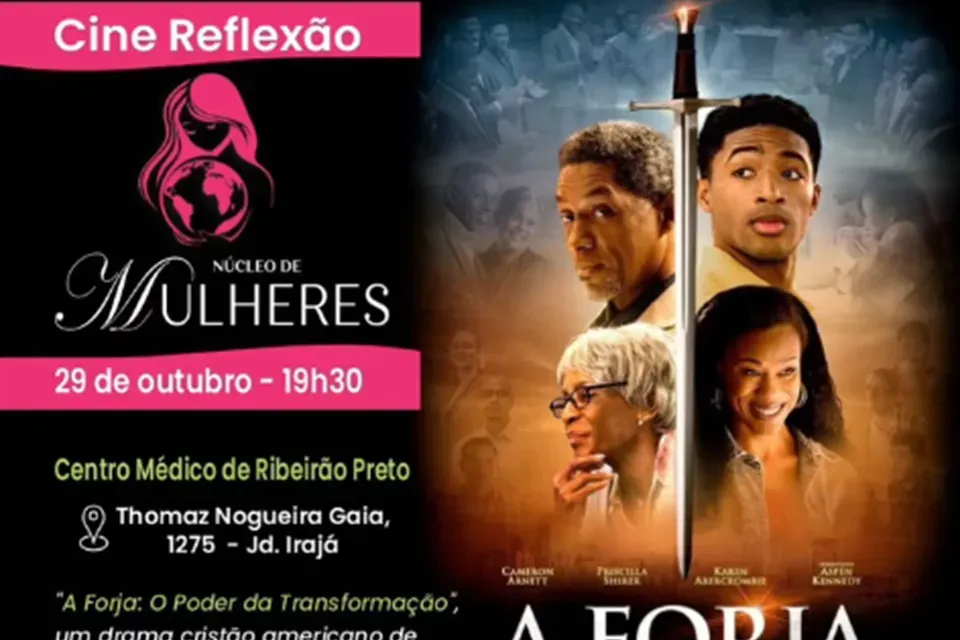 Ribeirão Preto: “A Forja: O poder da transformação” é destaque no Cine Reflexão