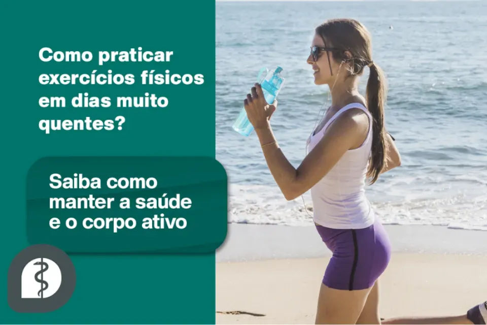 Santos dá dicas para praticar exercícios físicos no calor