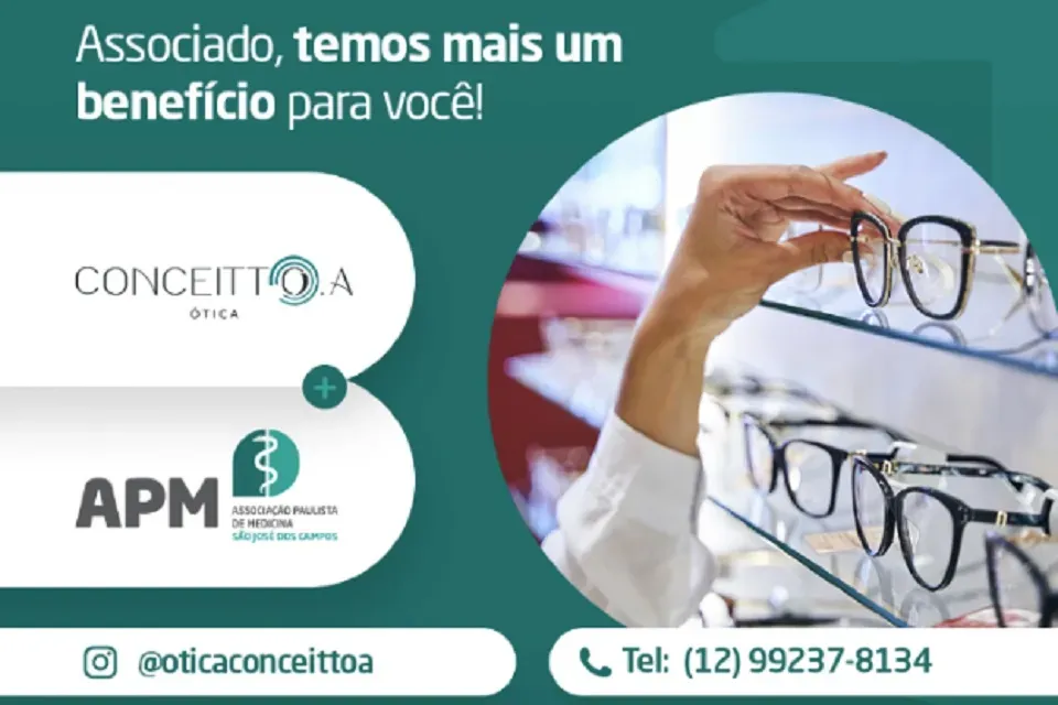 São José dos Campos promove parceria com a Ótica Conceitto