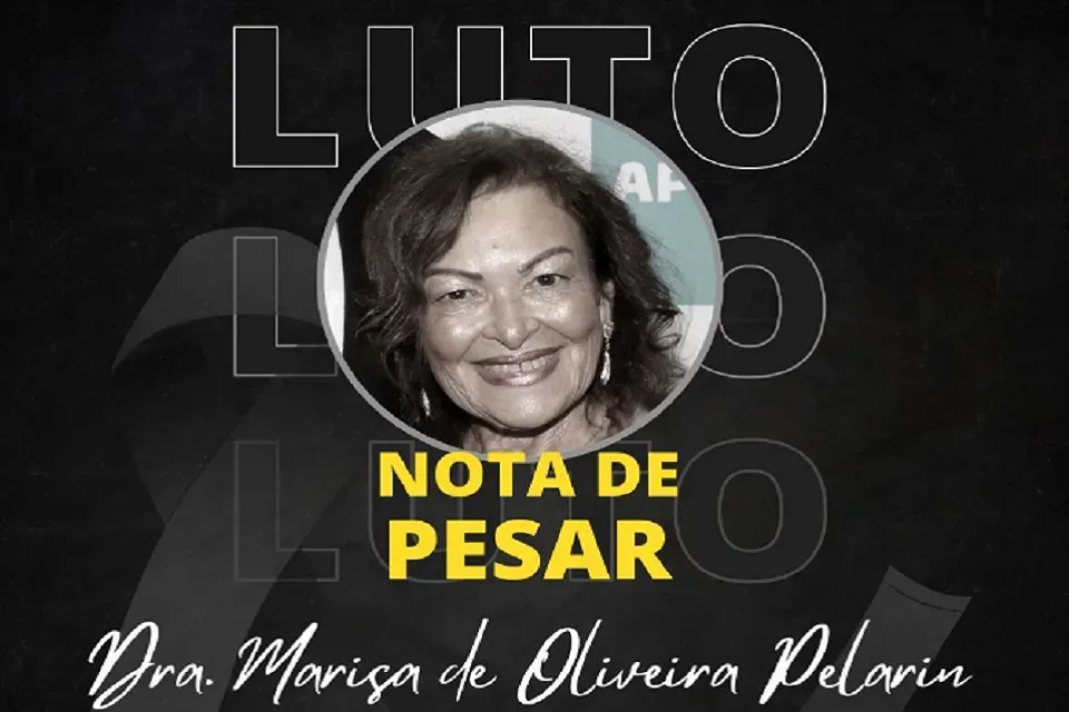 SBC: Nota de pesar pelo falecimento de Marisa de Oliveira Pelarin