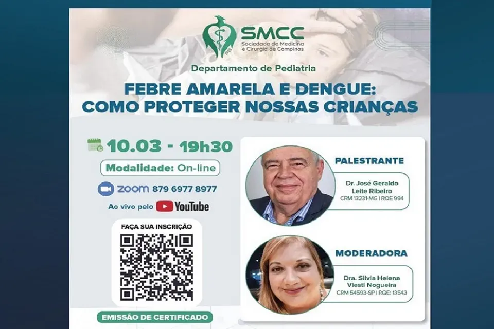 SMCC realiza palestra sobre febre amarela e dengue em crianças