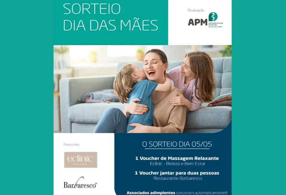 Sorteio de Dia das Mães em São José dos Campos