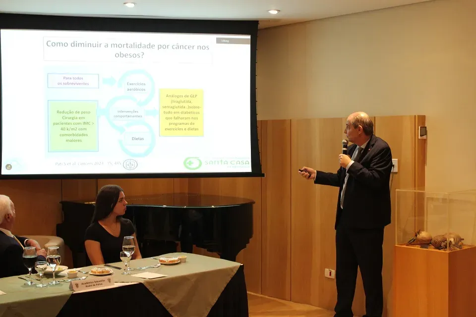 Tertúlia de abril discute Câncer e Obesidade: o papel da Cirurgia Bariátrica