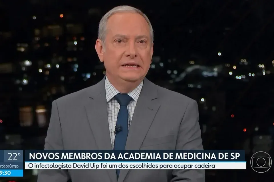 TV Globo anuncia novos eleitos da Academia de Medicina de São Paulo