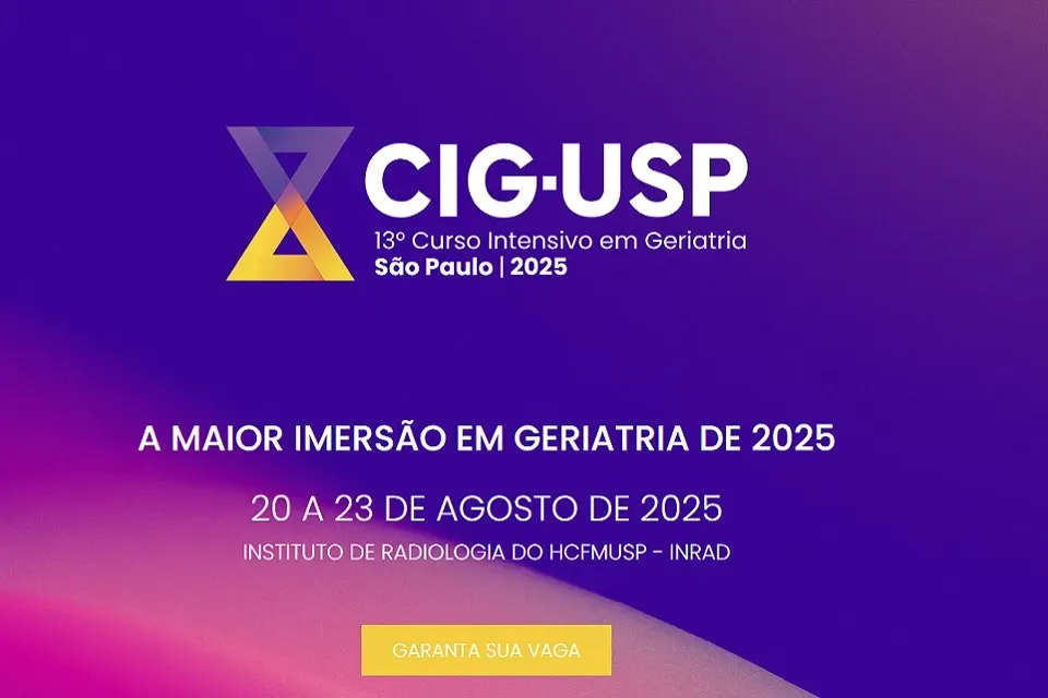 Vem aí a 13ª edição do Curso Intensivo em Geriatria
