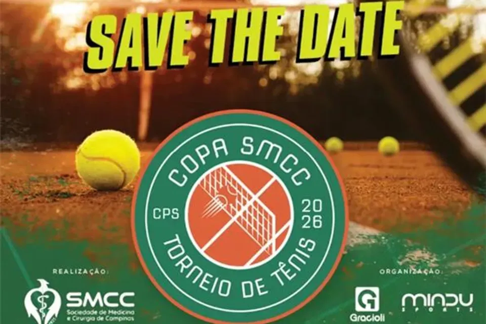Vem aí a 2ª Copa SMCC de Tênis Campinas 2026