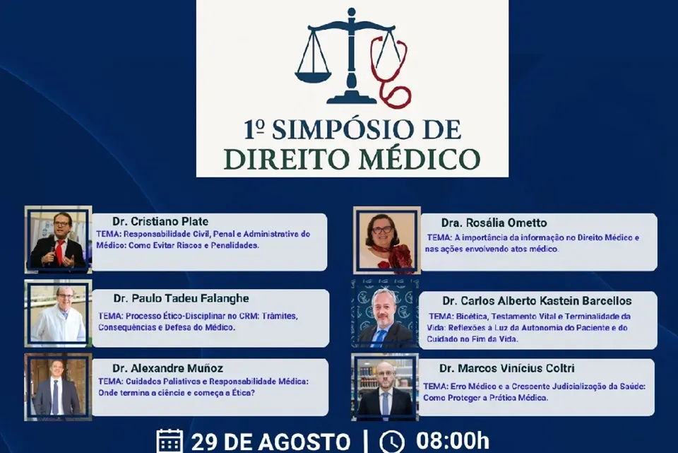 Vem aí o 1° Simpósio de Direito Médico, em Rio Claro