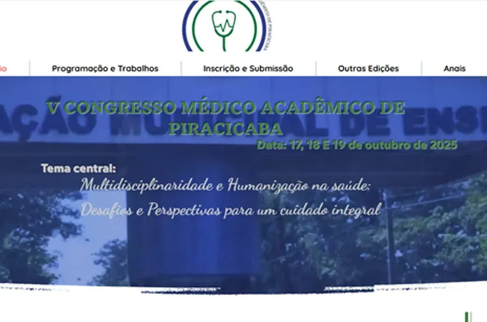 Vem aí o 5º Congresso Médico Acadêmico de Piracicaba