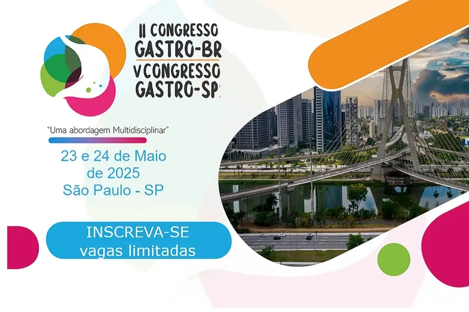 Vem aí o V Congresso Gastro-SP