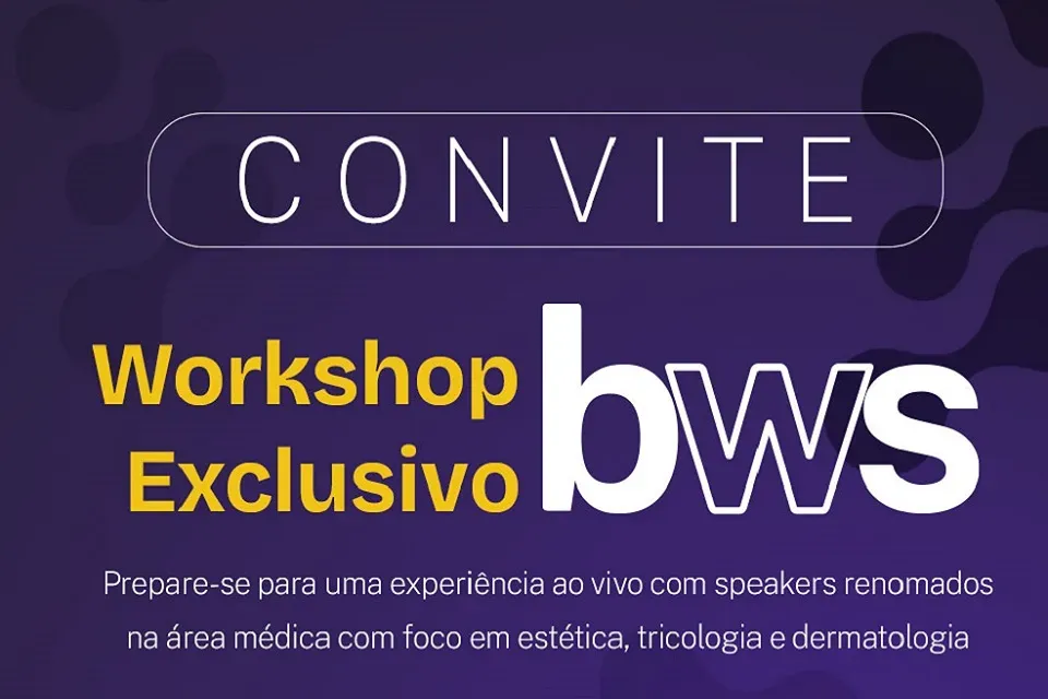Workshop gratuito sobre Dermatologia, Medicina Estética e Tricologia para médicos
